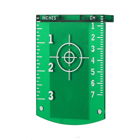 Firecore FLT20G-Green Beam Laser Level Target Card Plate