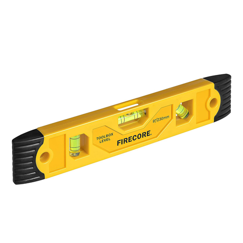 Firecore FSL928 -9-Inch Magnetic Torpedo Level  with 3 Bubble