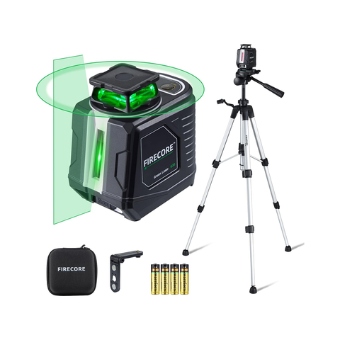 Firecore Flashlight Firecore G30- Self-Leveling Green Beam Cross Line Laser Level