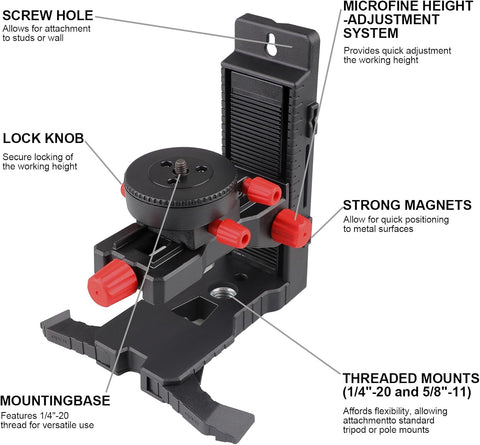 Firecore FLM90A- Multifunctional Magnetic  Bracket for Laser Level