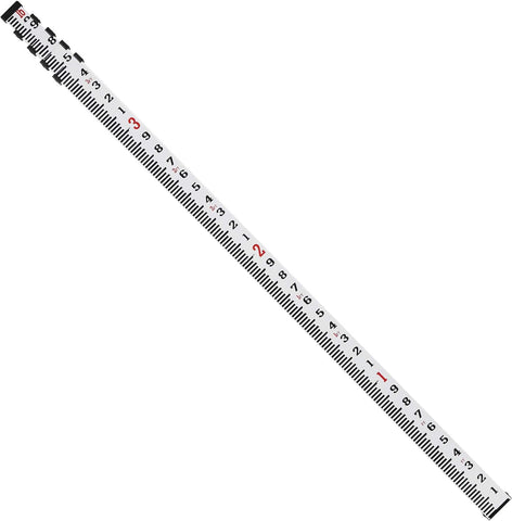 Firecore ‎FLR500B- 16-Foot Aluminum Telescopic Grade Rod 10ths, 3 Sections  with Bubble