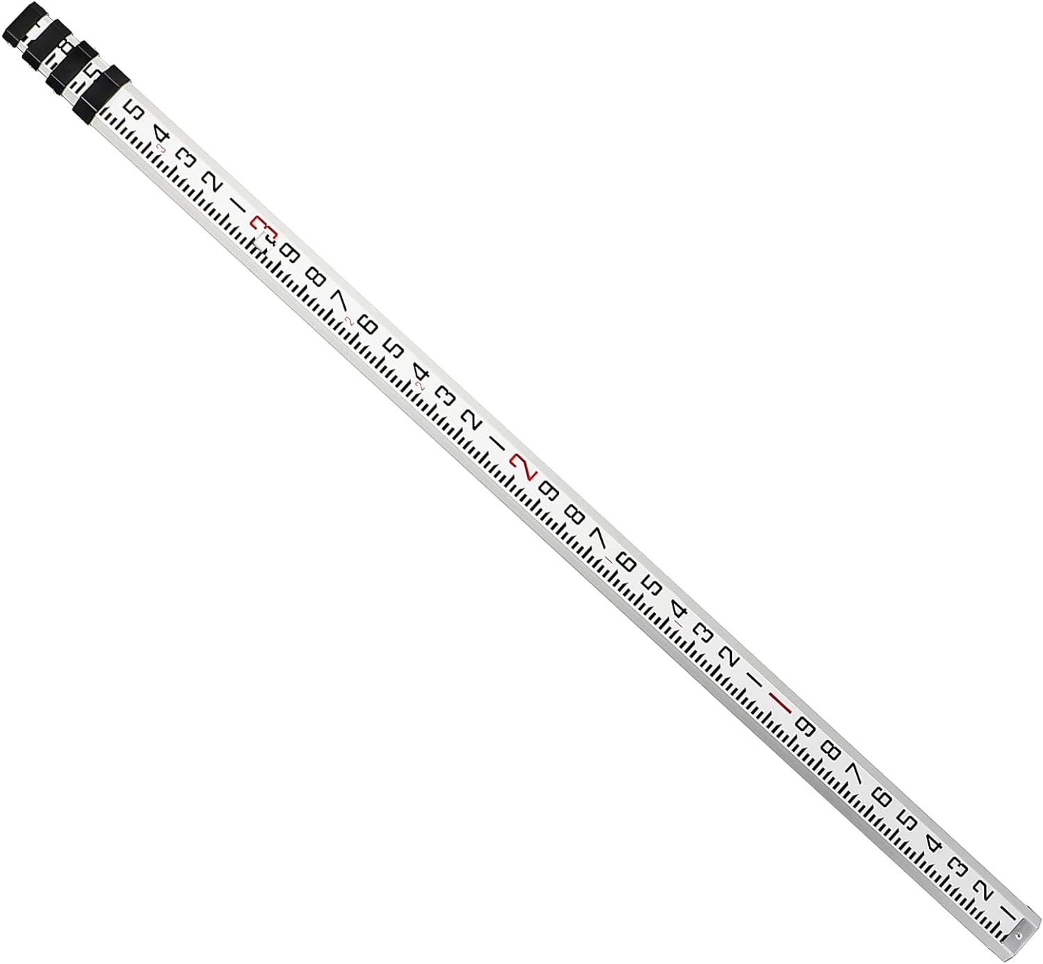 Firecore FLR400C-13 Foot Dual Sided Telescopic Aluminum Grade Rod with Bubble