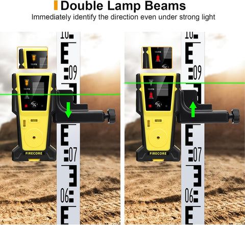 Firecore F114G+FD30-laser level with detector