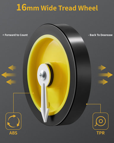 Firecore F44022 Manual Measuring Wheel Measurement Up to 0-999ft