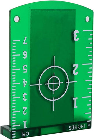 Firecore FLT20G-Green Beam Laser Level Target Card Plate